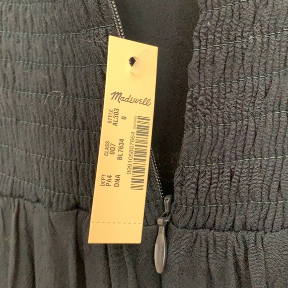 NWT Madewell Navy Wide Leg Cami Jumpsuit - Picture 5 of 6